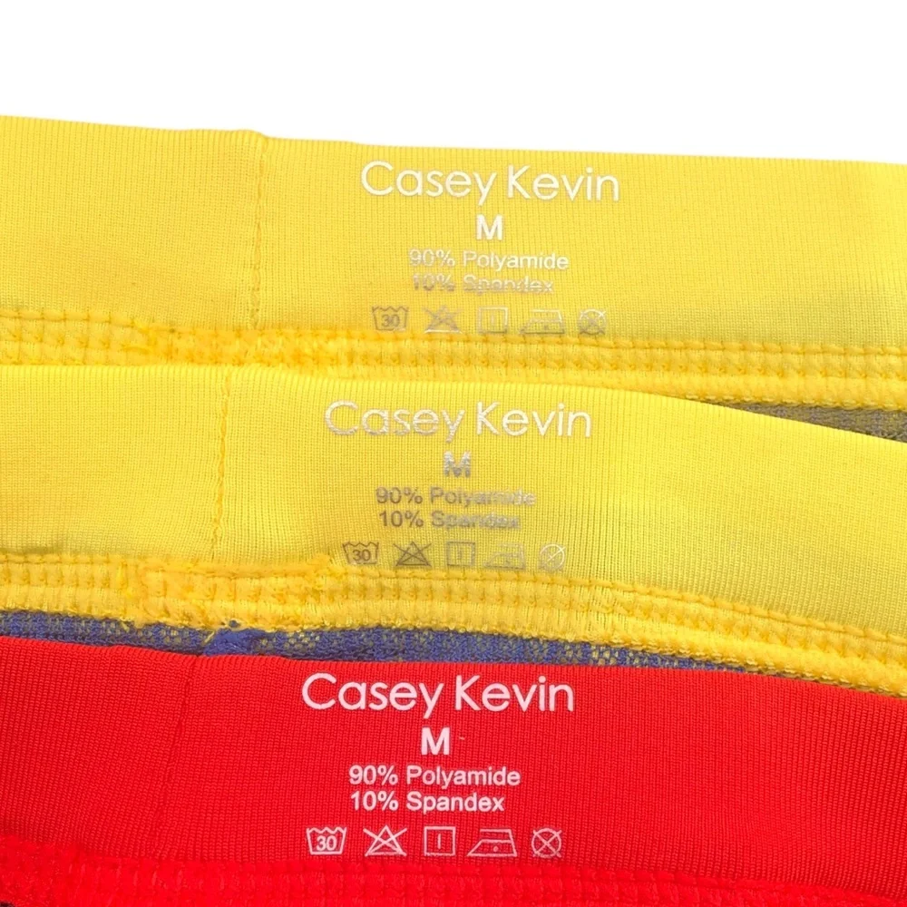 CASEY KEVIN Men’s 3 Pack Boxer Briefs, M
